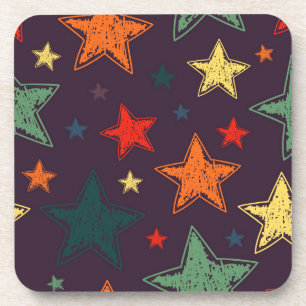 Porta-copo padrão de estrelas