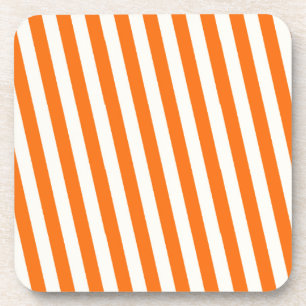Porta-copo Padrão de Faixa Laranja Retroativa