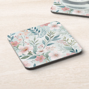 Porta-copo Padrão de Flor