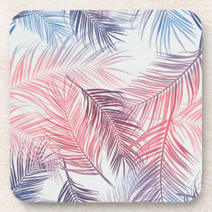 Porta-copo Padrão de folhas