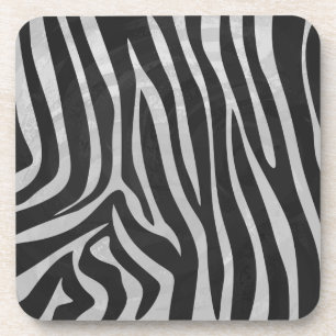 Porta-copo Padrão de impressão animal da Trendy Zebra criado 