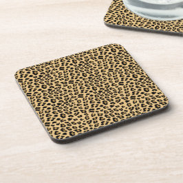 Porta-copo Padrão de impressão do Leopard