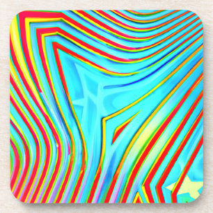 Porta-copo Padrão de Intermitência de Cores