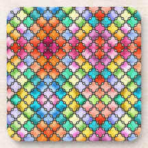 Padrão de mosaico arco-íris