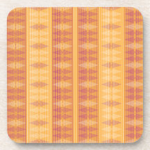 Padrão de Op Art Geométrico Laranja e Magenta — Re