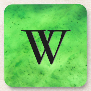 Porta-copo Padrão De Pedra Gem, Jade De Verde limão E Onyx 