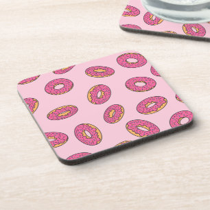 Porta-copo Padrão de Rosquinha do pulverizador rosa