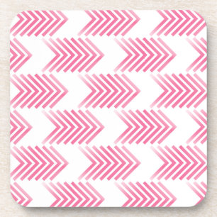 Porta-copo Padrão de Seta Tribal Rosa