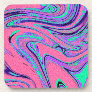 Porta-copo Padrão de Textura Marble fofo