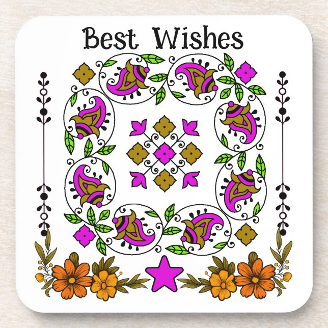 Porta-copo padrão de última safra (Frente)