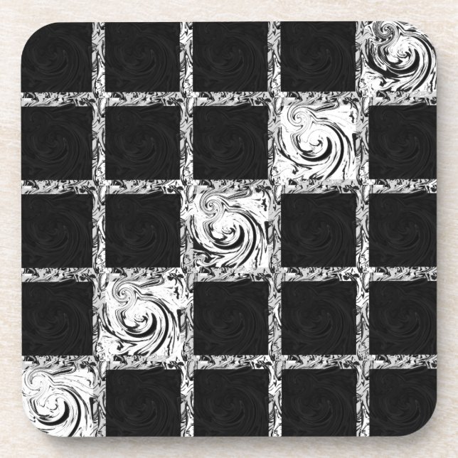 Porta-copo padrão de verificação (Frente)