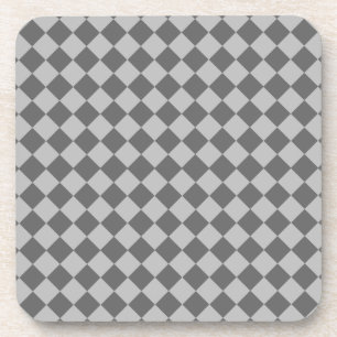 Porta-copo Padrão Diamante Combinado de Cinzas por Shirley T