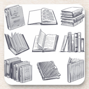 Porta-copo Padrão do livro