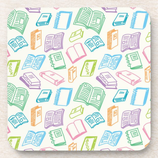 Porta-copo Padrão do livro (Frente)