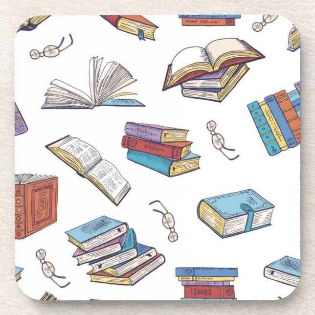 Porta-copo Padrão do livro (Frente)