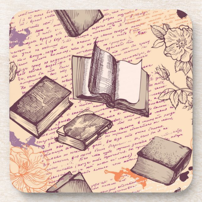Porta-copo Padrão do livro (Frente)
