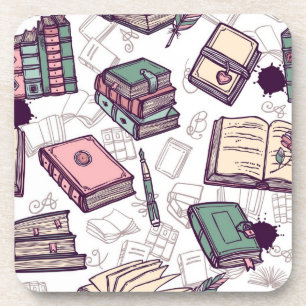 Porta-copo Padrão do livro