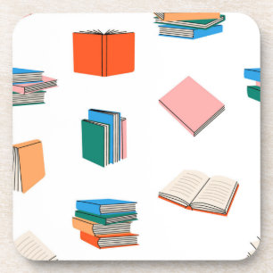 Porta-copo Padrão do livro