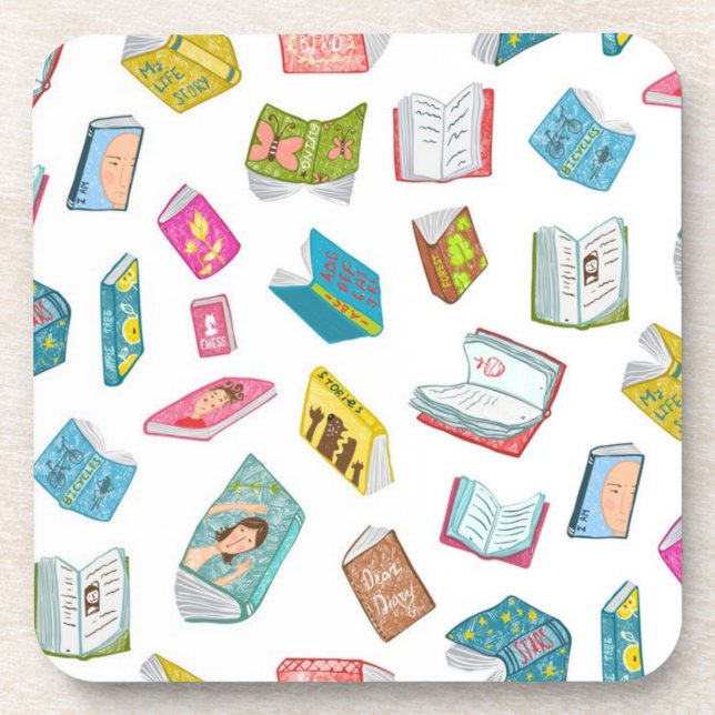 Porta-copo Padrão do livro (Frente)