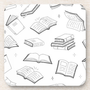 Porta-copo Padrão do livro