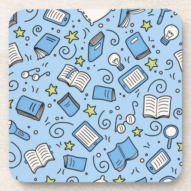 Porta-copo Padrão do livro (Frente)
