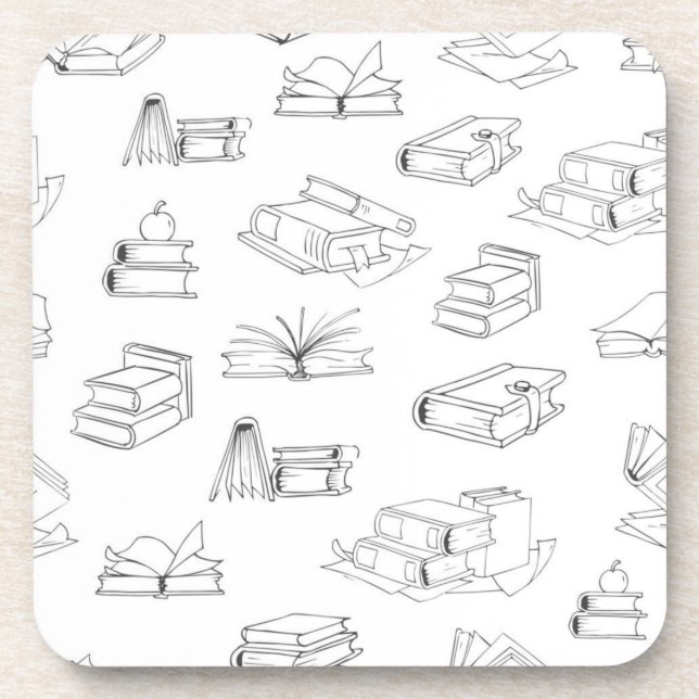 Porta-copo Padrão do livro (Frente)