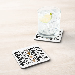 Porta-copo padrão dos símbolos africanos