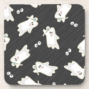 Porta-copo padrão fantasma