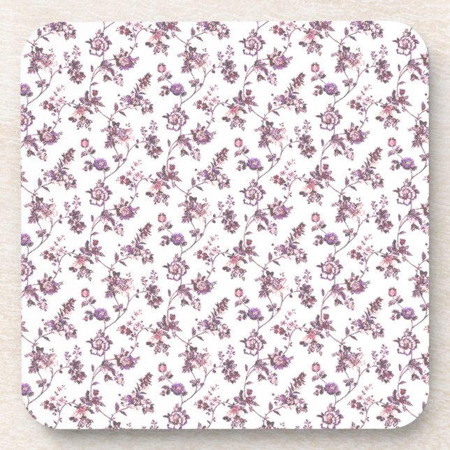 Porta-copo Padrão Floral (Frente)
