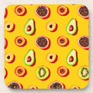 Porta-copo Padrão Na moda Neon Fruta
