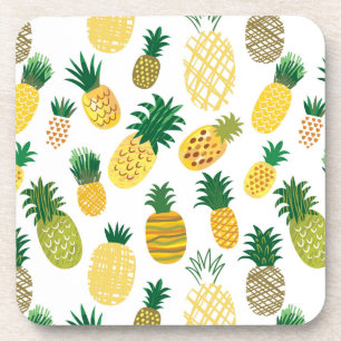 Porta-copo Padrão Trendy Pineapple