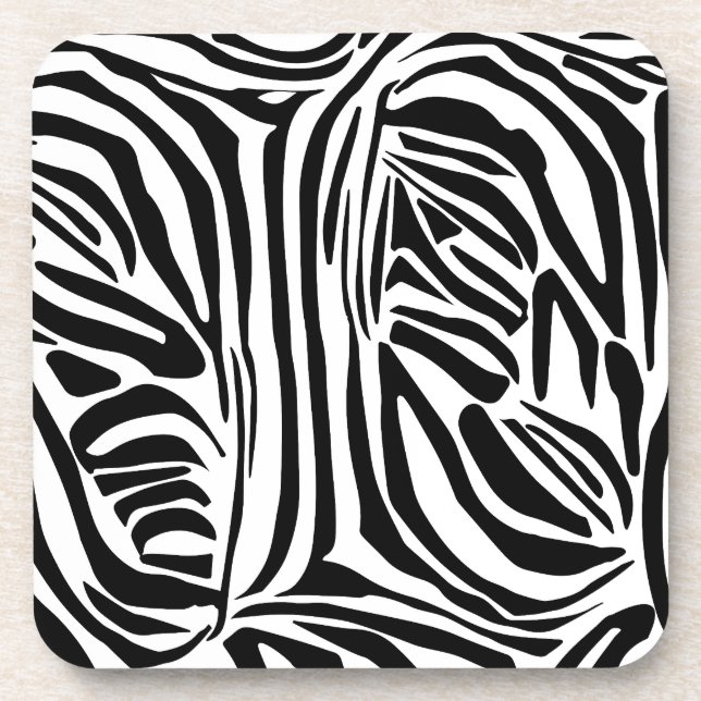 Porta-copo Padrão zebra (Frente)