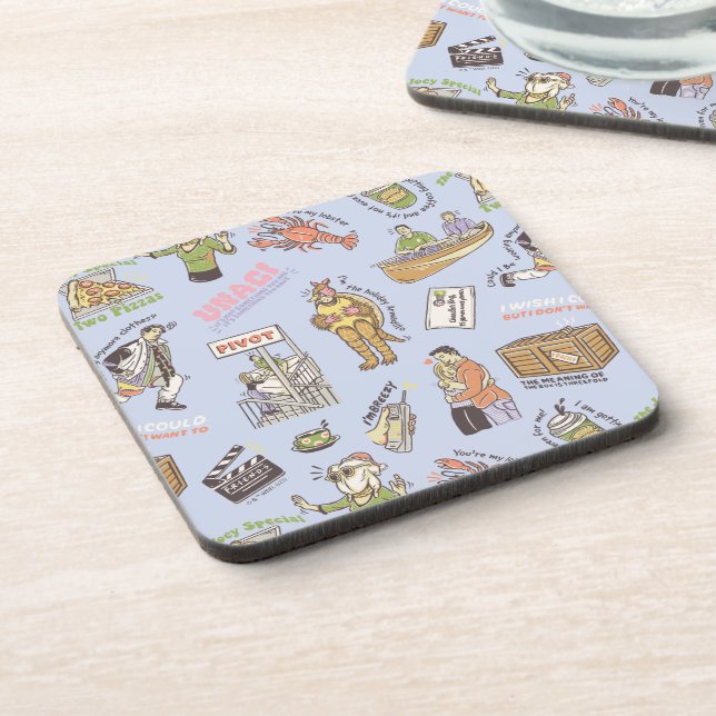 Porta-copo Padrões de desenho coloridos do FRIENDS™ (Left Side)