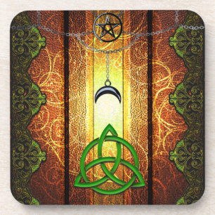 Porta-copo Pagan Tome Dark Magic Spells Wiccan & Witchcraft 1