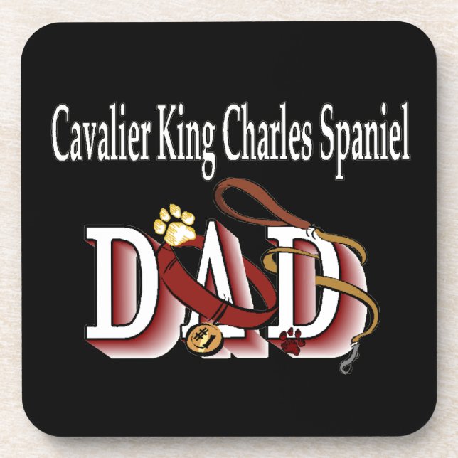 Porta-copo Pai Cavalier King Charles Spaniel (Frente)