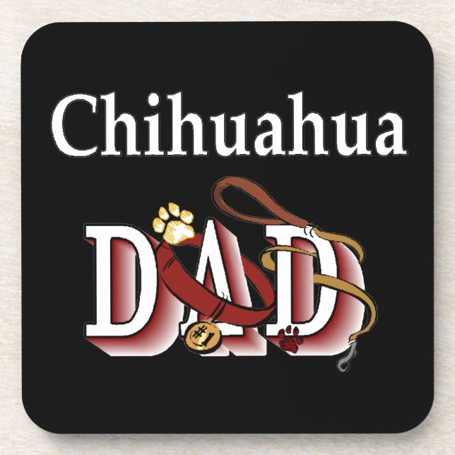 Porta-copo Pai Chihuahua (Frente)