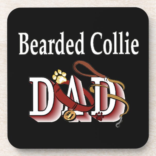 Porta-copo Pai Collie (Frente)