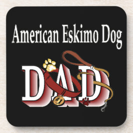 Porta-copo Pai de Cão Eskimo Americano