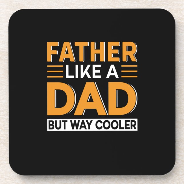 Porta-copo Pai dia de os pais Como Um Pai (Frente)