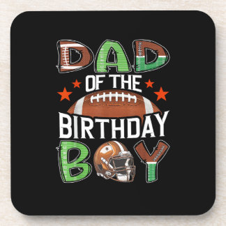 Porta-copo Pai do Menino do Aniversário Futebol Dia de Jogo