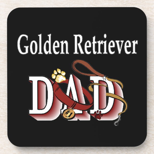 Porta-copo Pai do ouro Retriever (Frente)