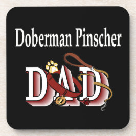 Porta-copo Pai Doberman Pinscher