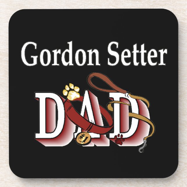 Porta-copo Pai Gordon Setter (Frente)