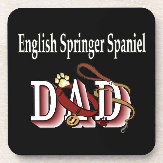 Porta-copo Pai Inglês Springer Spaniel (Frente)