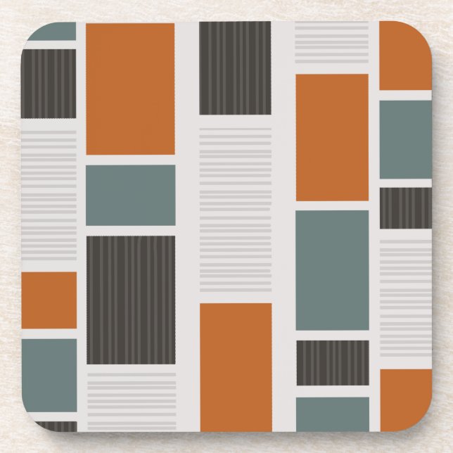 Porta-copo Painéis Modernos do meio século (Frente)