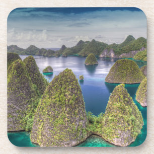Porta-copo Paisagem da Ilha Wayag, Indonésia