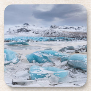 Porta-copo Paisagem de gelo glaciar, Islândia