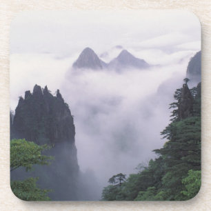 Porta-copo Paisagem do Monte Huangshan (Montanha Amarela) em
