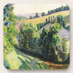 Porta-copo Paisagem em Pontgibaud, c.1895 (óleo em canvas)