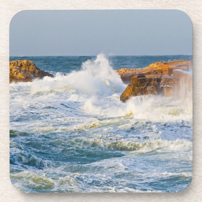 Porta-copo Paisagem marinha (Frente)